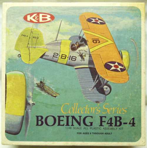 Aurora-KB 1/48 Boeing F4B-4 - (F4B4), 1122-170 plastic model kit